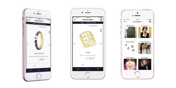 Swoonery for iOS screenshot