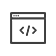 Web development icon